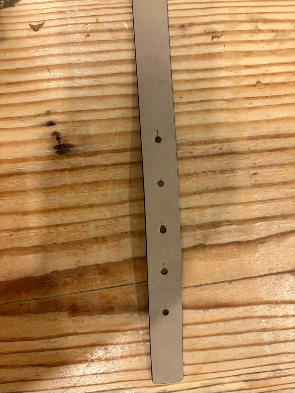 Black Leather Belt with Gold Rectangular Accents
